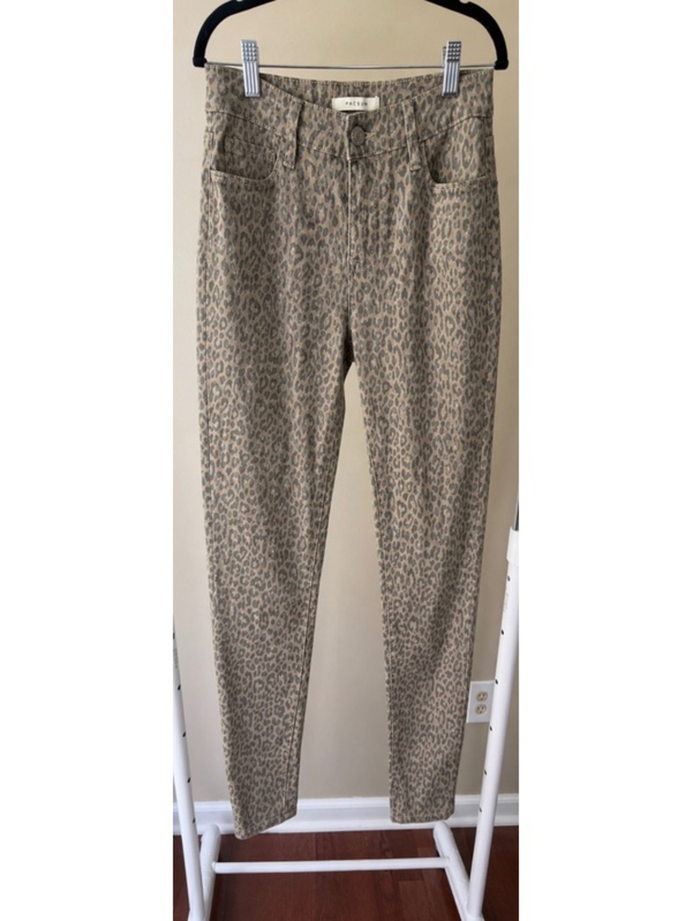 Pacsun Leopard Print High Rise Jeggings - XS